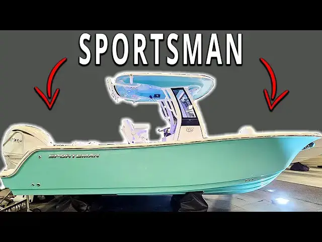 'Video thumbnail for Sportsman Boats Has A Lot To Offer! 2024 Miami Boat Show'