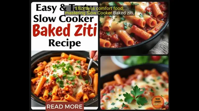 'Video thumbnail for Pasta perfection achieved ? The secret_ Your slow cooker !'