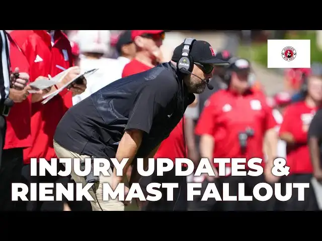 'Video thumbnail for Nebraska football injury updates, plus thoughts on Nebrasketball without Rienk Mast'