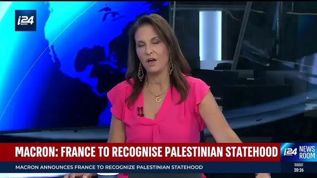 'Video thumbnail for Macron: France to recognise Palesetinian statehood'