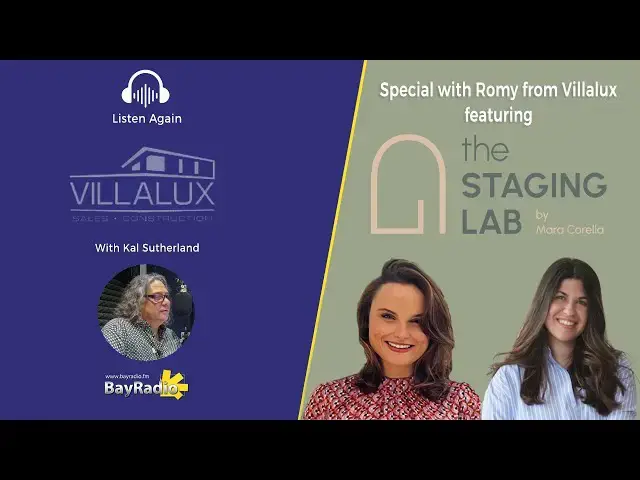 'Video thumbnail for The Truth About HOME STAGING | BayRadio with Villalux'