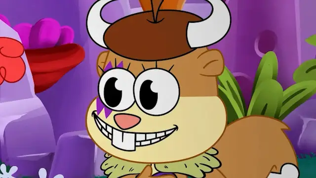'Video thumbnail for Nicktoons & The Dice of Destiny - Official Sandy Cheeks Showcase Trailer'