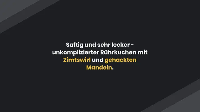 'Video thumbnail for Zimt Swirl Rührkuchen – schneller Zimtschnecken Kuchen'