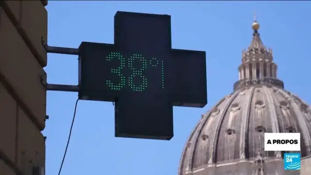 'Video thumbnail for Recent European heatwave caused 2,300 deaths, scientists estimate'