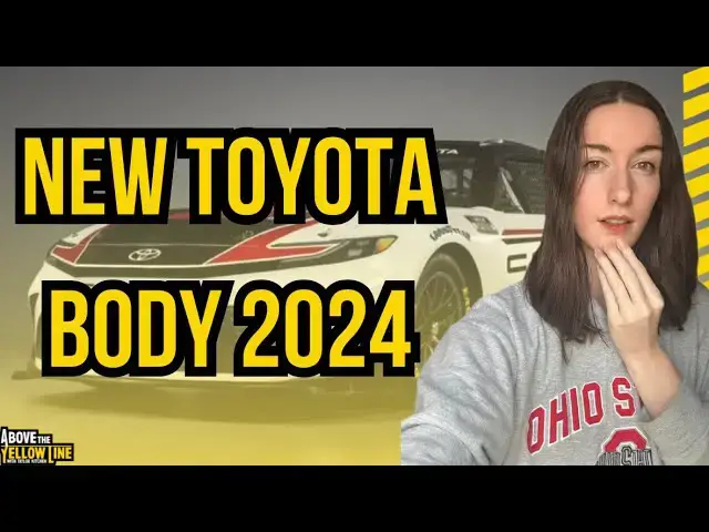 'Video thumbnail for New Toyota Body for the 2024 NASCAR Cup Series Season'