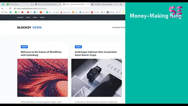 'Video thumbnail for How to create Professional Blog Website with WordPress in 10 minutes'