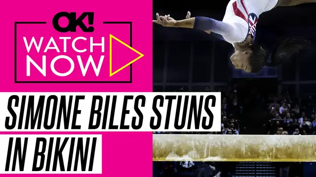 'Video thumbnail for Simone Biles Shows Off Her Cleavage in Bathing Suit After Fueling Plastic Surgery Rumors: Photos'