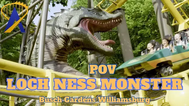 'Video thumbnail for Loch Ness Monster POV Busch Gardens Williamsburg'