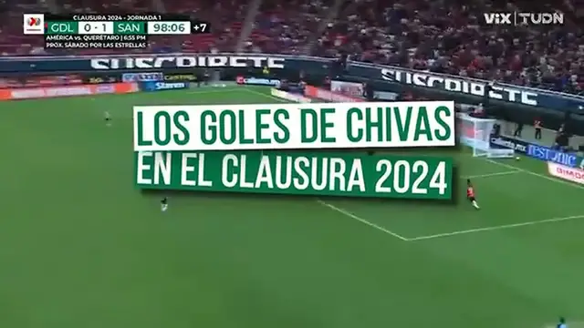 'Video thumbnail for ¡IMPERDIBLES! 🔥🐐 TODOS los goles de CHIVAS en Clausura 2024'