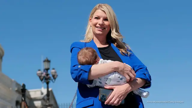 'Video thumbnail for 'Don't f--- with moms': Proxy voting for young parents kept alive in Congress'