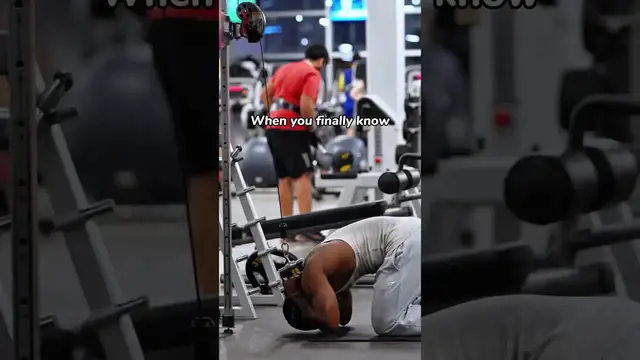 'Video thumbnail for First Time Doing Crunches: Gym Workout Motivation'