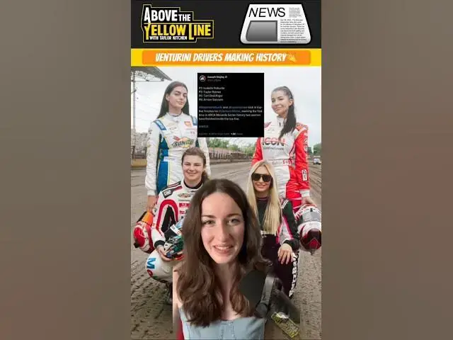 'Video thumbnail for Venturini Motorsports Women Making History in #NASCAR'
