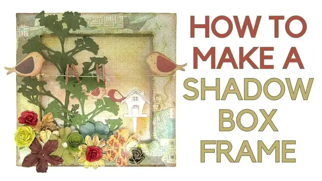 'Video thumbnail for How to Make a Shadow Box Frame'