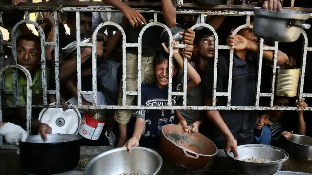 'Video thumbnail for Gaza 'on the brink of a full-scale famine,' says UN agencies'