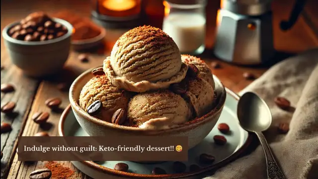 'Video thumbnail for Keto Coffee Ice Cream: A Guilt-Free Treat for Low-Carb Lovers'