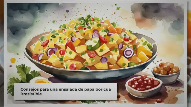 'Video thumbnail for 5 Consejos para Preparar una Ensalada de Papa Boricua Perfecta'