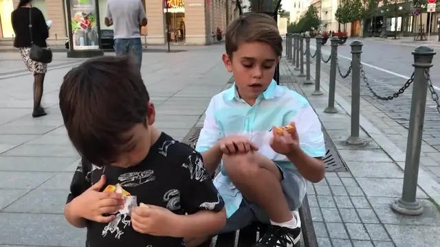'Video thumbnail for American Kids Try Lithuanian Candy for the First Time'