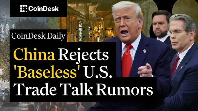 'Video thumbnail for China Rejects 'Baseless' U.S. Trade Talk Rumors'
