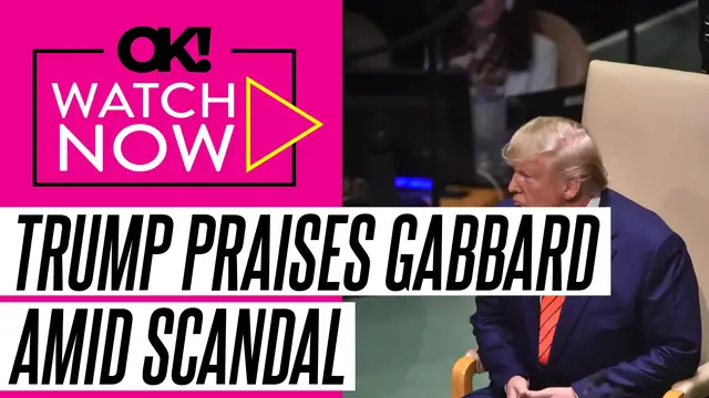 'Video thumbnail for Donald Trump Says Tulsi Gabbard Is the 'Hottest Person' After National Intelligence Director Implicates Barack'