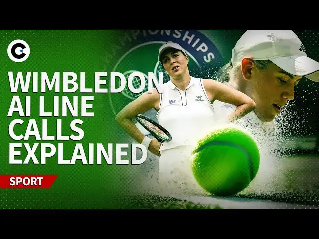 'Video thumbnail for How will AI line calls at Wimbledon impact the future of tennis?'