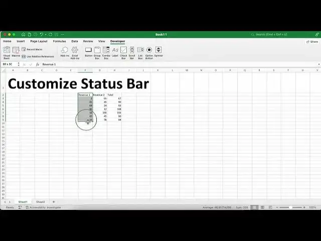 'Video thumbnail for Excel 365: Tùy chỉnh Status Bar'