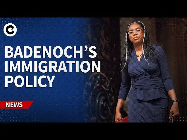'Video thumbnail for What is Kemi Badenoch's immigration policy as Tory leader?'