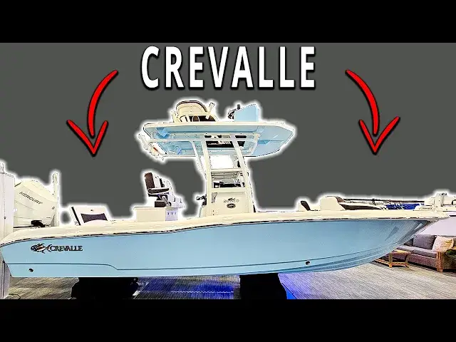 'Video thumbnail for Crevalle Boats Are Impressive! 2024 Miami Boat Show'