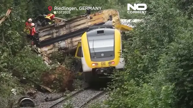 'Video thumbnail for Germany: 3 dead, several injured in regional train accident'