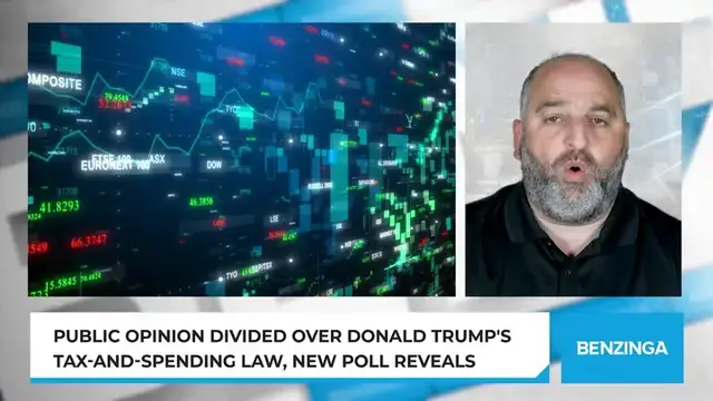 'Video thumbnail for Public Opinion Divided Over Donald Trump's Tax-And-Spending Law, New Poll Reveals'
