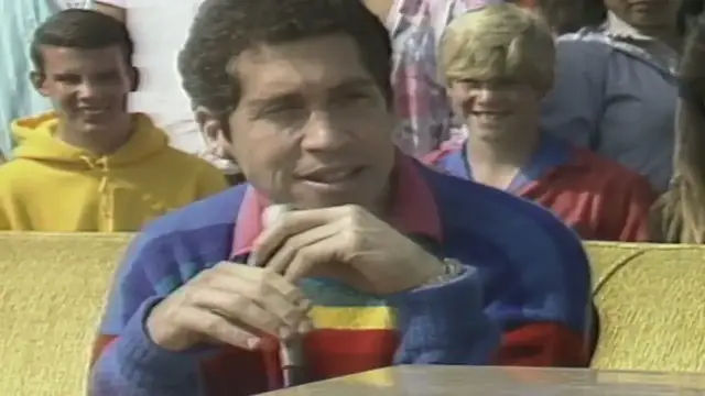 'Video thumbnail for Bob Uecker introduces Roy Firestone impersonations on Ep. 8 of The Wacky World of Sports'