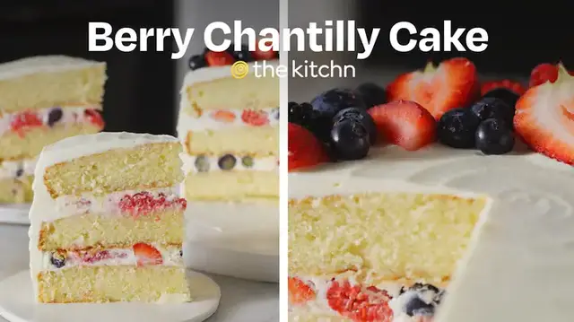 'Video thumbnail for Berry Chantilly Cake'