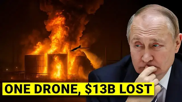 'Video thumbnail for Ukraine Just Gutted Russias Oil Lifeline $1.2 Trillion Lost'