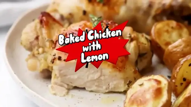 'Video thumbnail for Baked Chicken with Lemon'