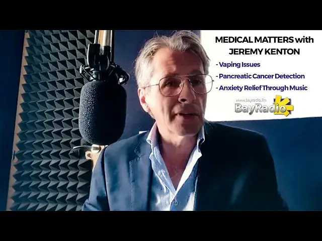 'Video thumbnail for E-cigarettes, Cancer Detection Breakthroughs and Audio Anxiety Relief | Medical Matters'