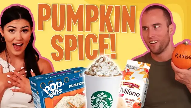 'Video thumbnail for Ranking And TRYING The Best Pumpkin Spice Products Of All Time!'