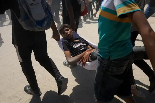 'Video thumbnail for GHF security guard details abuses he witnessed at Gaza ‘aid sites’'