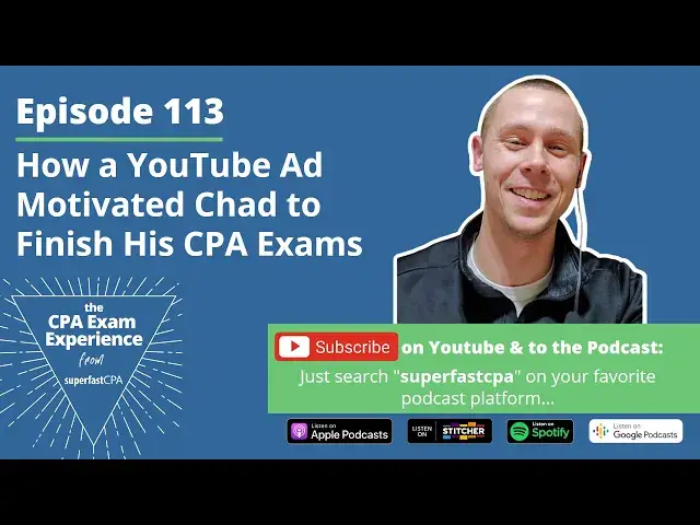 'Video thumbnail for How a YouTube Ad Motivated Chad to Finish His CPA Exams'