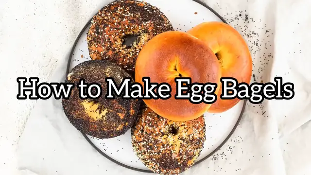 'Video thumbnail for How to Make Egg Bagels'
