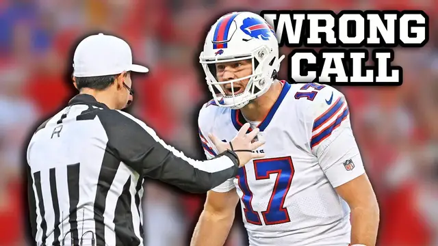 'Video thumbnail for Referees missed two first down calls in Bills AFC Championship loss to Chiefs, a breakdown'
