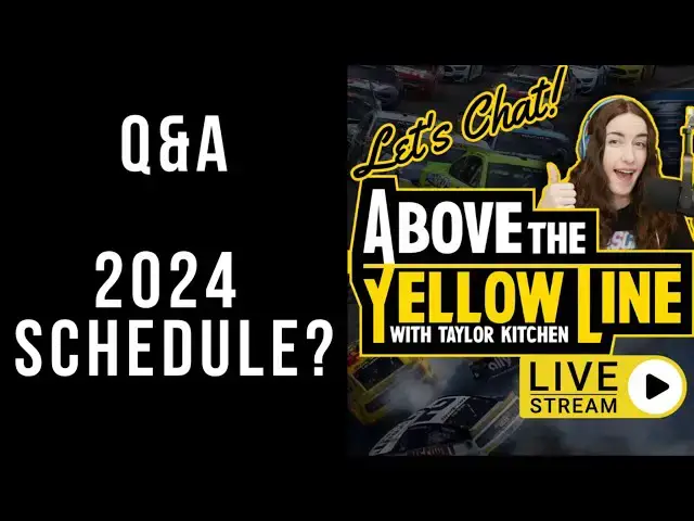 'Video thumbnail for NASCAR Chat [LIVE]: 2024 Schedule? | Q&A | Preview the ROVAL'