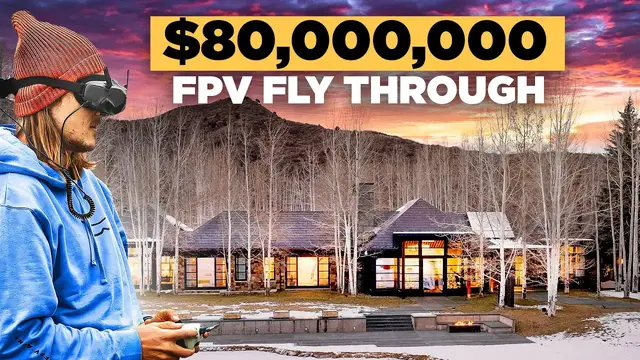 'Video thumbnail for FPV Flythrough of $80,000,000 House | DJI Avata + GoPro Hero 12'