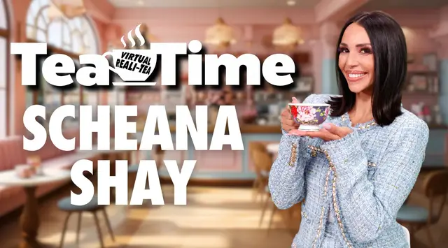 'Video thumbnail for Scheana Shay details beef with new 'VPR' cast member on Virtual Reali-Tea's 'Tea Time''