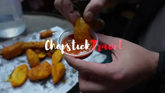 'Video thumbnail for NEPALI STREET FOODS Across Kathmandu!! NEWARI Bara, Village CURRY, MOMO and More in Nepal!'