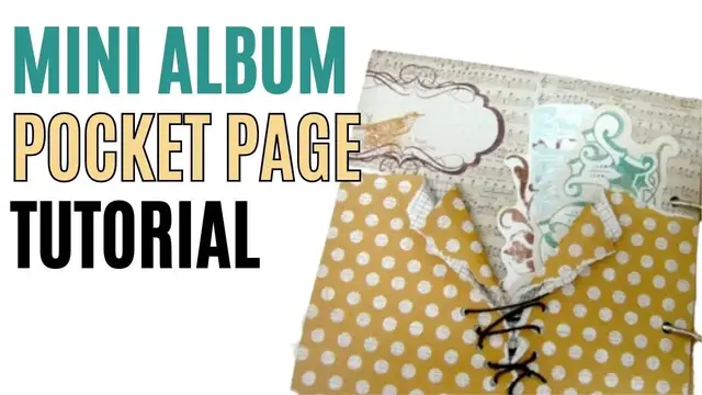 'Video thumbnail for Best Mini Album Pocket Pages Tutorial for Beginners to Learn'