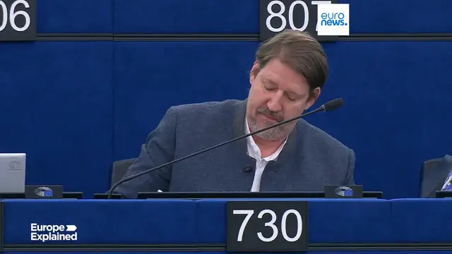 'Video thumbnail for Patriots for Europe look to derail signature EU climate policy with key parliament file'