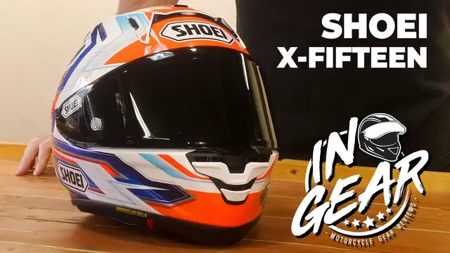 'Video thumbnail for In Gear: Shoei X-Fifteen Helmet Review — Did One of the Best Sport Helmets Just Get Better?'
