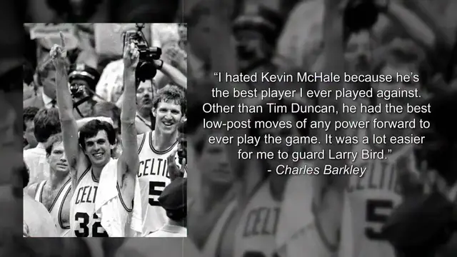 'Video thumbnail for Greatest Sports Legends Then and Now - Features Power forward -Kevin McHale'