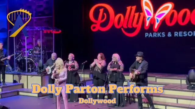 'Video thumbnail for Dolly Parton Performs and Talks to the Audience at Dollywood'
