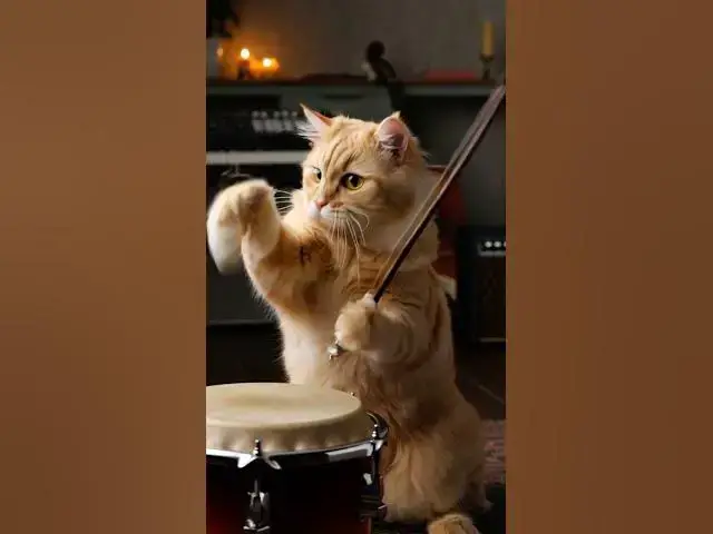 'Video thumbnail for Feline Groovy Beats! 🐾 #beats'