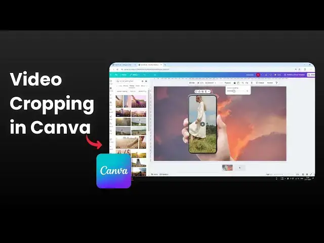 'Video thumbnail for How to Crop a Video in Canva'